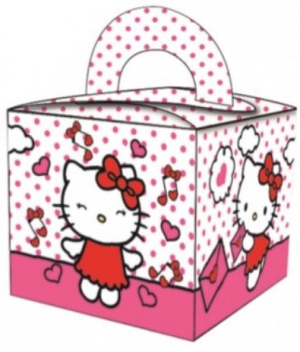 Hello Kitty Dots ajándékdoboz, party box