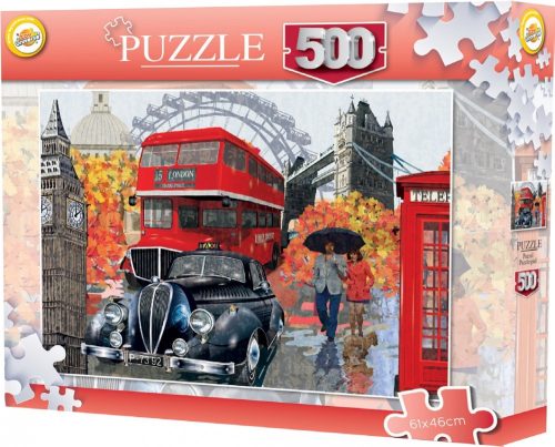 Városok (London) puzzle 500 db-os