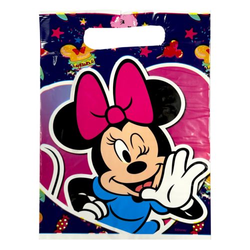 Disney Minnie Sweets műanyag ajándéktasak 10 db-os