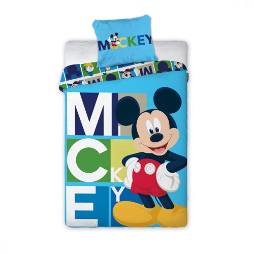 Disney Mickey Timeless Character ágyneműhuzat 140×200cm, 63×63 cm microfibre