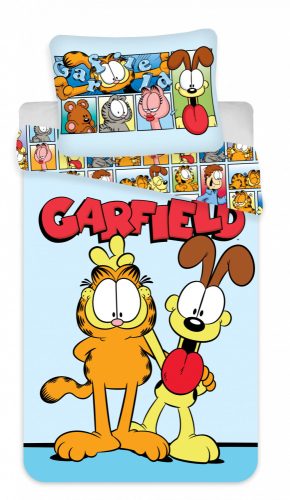 Garfield Comic gyerek ágyneműhuzat 100×140cm, 40×45cm