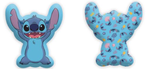 Disney Lilo és Stitch, A csillagkutya formapárna, díszpárna 35x29 cm Velúr