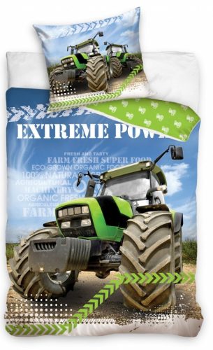 Traktor ágyneműhuzat Extreme Power 140×200cm, 70×90 cm