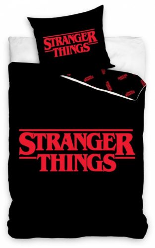 Stranger Things Titel ágyneműhuzat 140×200cm, 70×90 cm