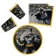 Batman City party szett 32 db-os 23 cm-es tányérral