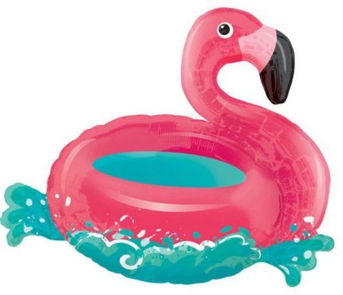 Flamingó Fólia lufi 76*68 cm