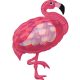 Hologrammos Flamingó fólia lufi 83 cm