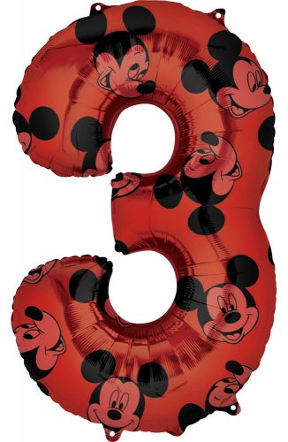 Disney Mickey fólia lufi 3-as 66 cm