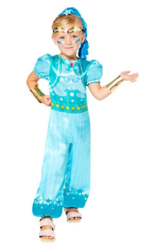 Shimmer és Shine Blue jelmez 4-6 év