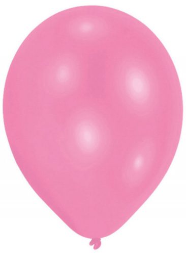 Rózsaszín New Pink léggömb, lufi 50 db-os 11 inch (27,5 cm)