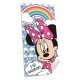 Disney Minnie Rainbows fürdőlepedő, strand törölköző 70x140cm