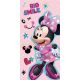 Disney Minnie Smile fürdőlepedő, strand törölköző 70x137 cm (Fast Dry)