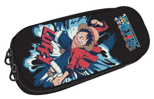 One Piece Luffy 2 rekeszes tolltartó 23,5 cm