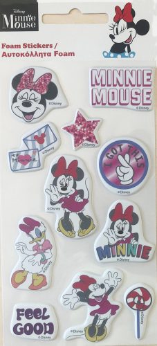 Disney Minnie Smiles pufi szivacs matrica szett