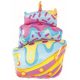 Torta Birthday Cake fólia lufi 77 cm