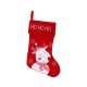 White Reindeer, Rénszarvas Karácsonyi kandalló zokni, csizma 45,5 cm