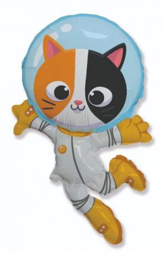 Űrhajós cica Spacecat fólia lufi 61 cm (WP)