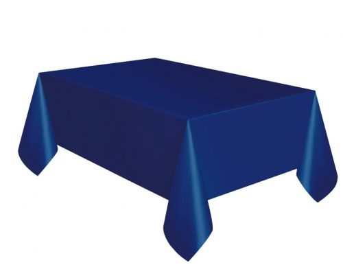Dark Blue, Kék műanyag asztalterítő 137x274 cm