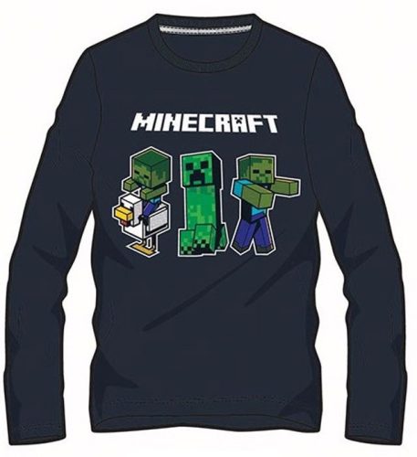 Minecraft gyerek hosszú ujjú póló, felső 12 év/152 cm