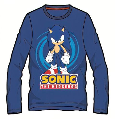 Sonic a sündisznó Spiral gyerek hosszú ujjú póló, felső 11/12 év
