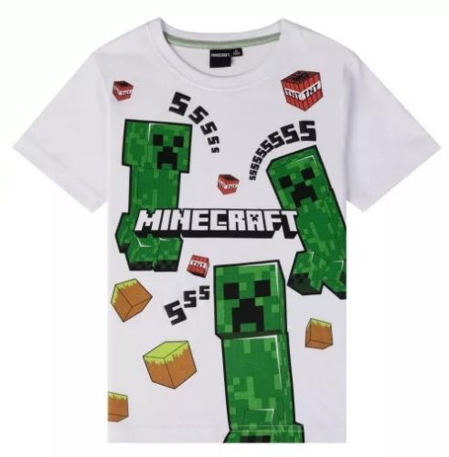 Minecraft gyerek rövid póló, felső 9 év/134 cm