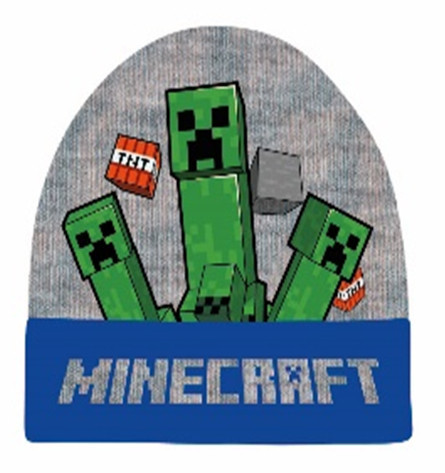 Minecraft Creepers gyerek sapka 54 cm