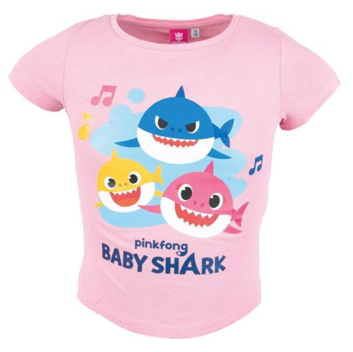 Baby Shark Fun gyerek rövid póló, felső 92 cm