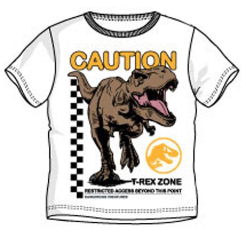 Jurassic World Caution gyerek rövid póló, felső 6 év/116 cm