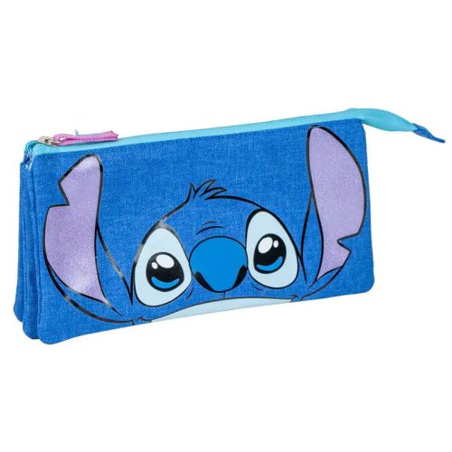 Disney Lilo és Stitch, A csillagkutya 3 rekeszes tolltartó 22x12 cm