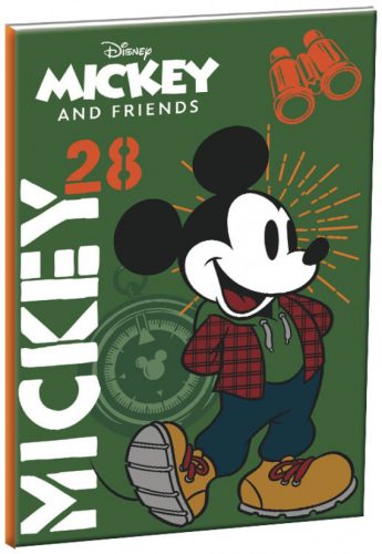 Disney Mickey B/5 vonalas füzet 40 lapos