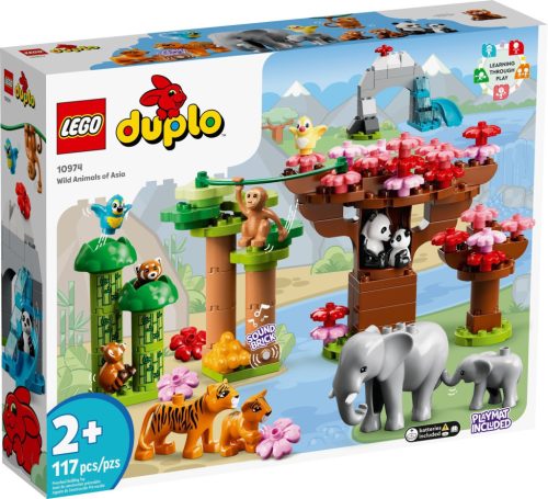 LEGO® DUPLO 10974 Ázsia vadállatai | 116 db építőkocka