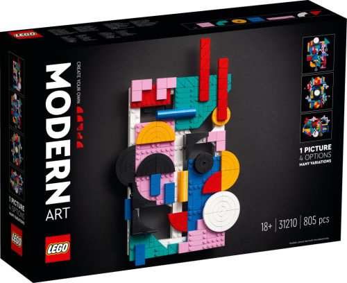 LEGO® 31210 Modern művészeti készlet | 805 db építőkocka