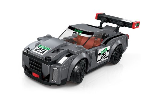 WANGE® 2874 | lego-kompatibilis építőjáték | 190 db építőkocka | Supercar szürke sportkocsi