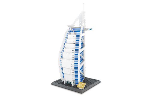 WANGE® 5220 | lego-kompatibilis építőjáték | 1366 db építőkocka | Burj Al Arab Hotel – Dubai
