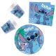 Disney Lilo és Stitch, A csillagkutya Angel party szett 36 db-os 20 cm-es tányérral