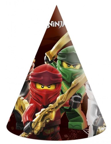Lego Ninjago parti kalap, csákó 6 db-os