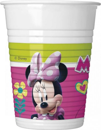 Disney Minnie Happy Helpers műanyag pohár 8 db-os 200 ml