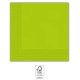 Zöld Unicolour Light Green szalvéta 20 db-os 33x33 cm FSC