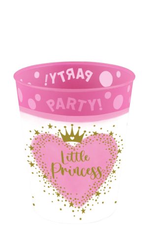 Hercegnő Little Princess micro prémium műanyag pohár 250 ml