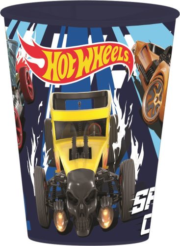 Hot Wheels Blue Fire műanyag pohár 260 ml