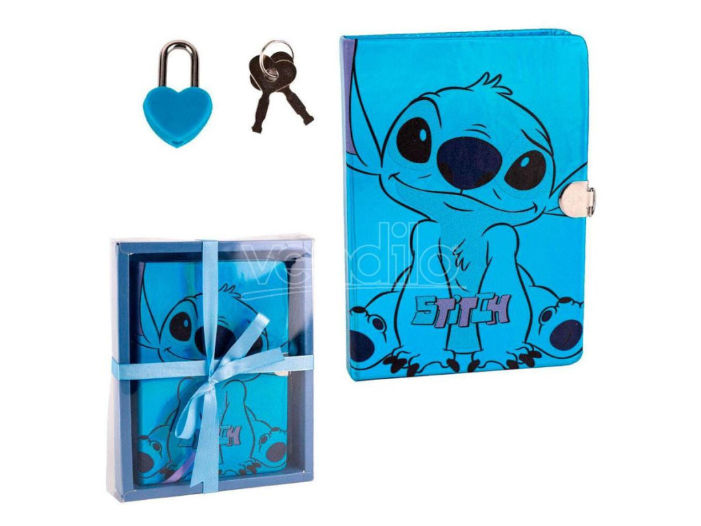 Disney Lilo és Stitch, A csillagkutya Alien lakatos napló Díszdobozban