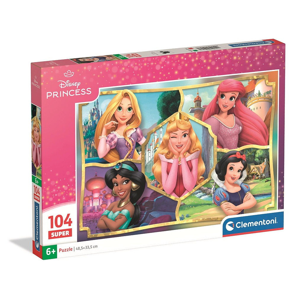 Disney Hercegnők Royal Ladies 104 db-os puzzle Clementoni